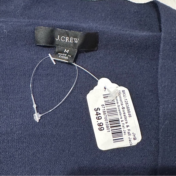 J. Crew NWT V-Neck Cardigan Sweater - Picture 3 of 6
